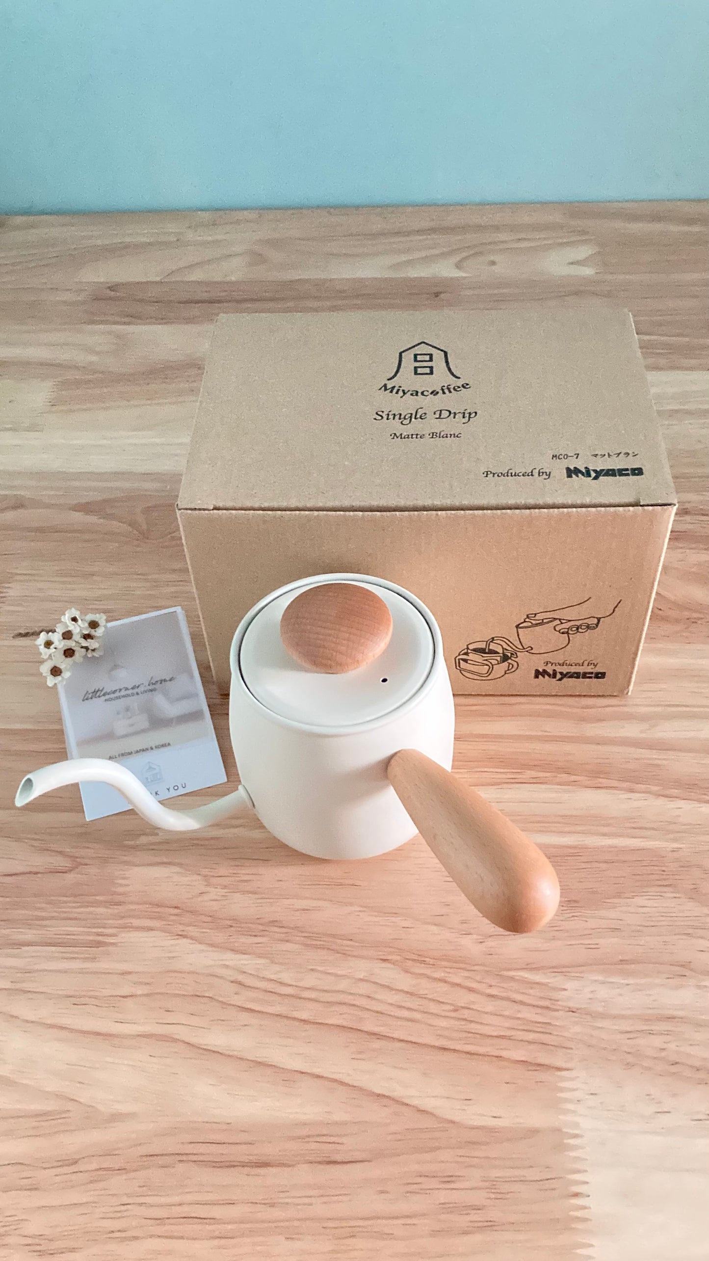 日本製宮崎製作所手沖滴漏式咖啡壺 (3色) \Miyazaki Seisakusho/