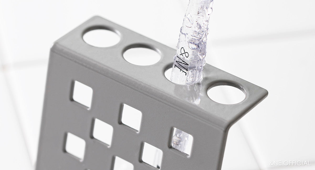 日本製熔岩石鋼制牙刷架 (3色) \&NE/