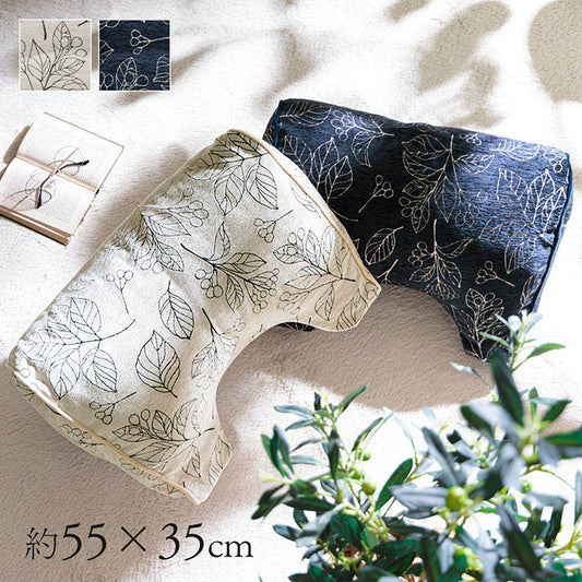 日本製雪尼爾提花織物沙發靠枕 (2色) \IKEHIKO/