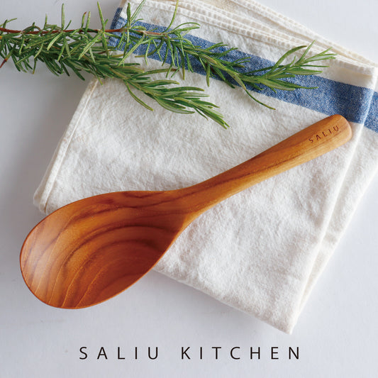 日本SALIU泰國木製飯勺