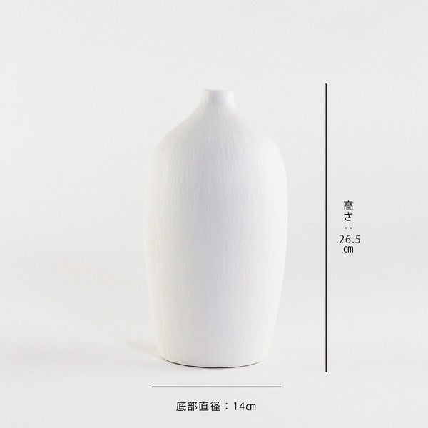 防水啞光質感瓷器花瓶 (2 Size) \shesay/