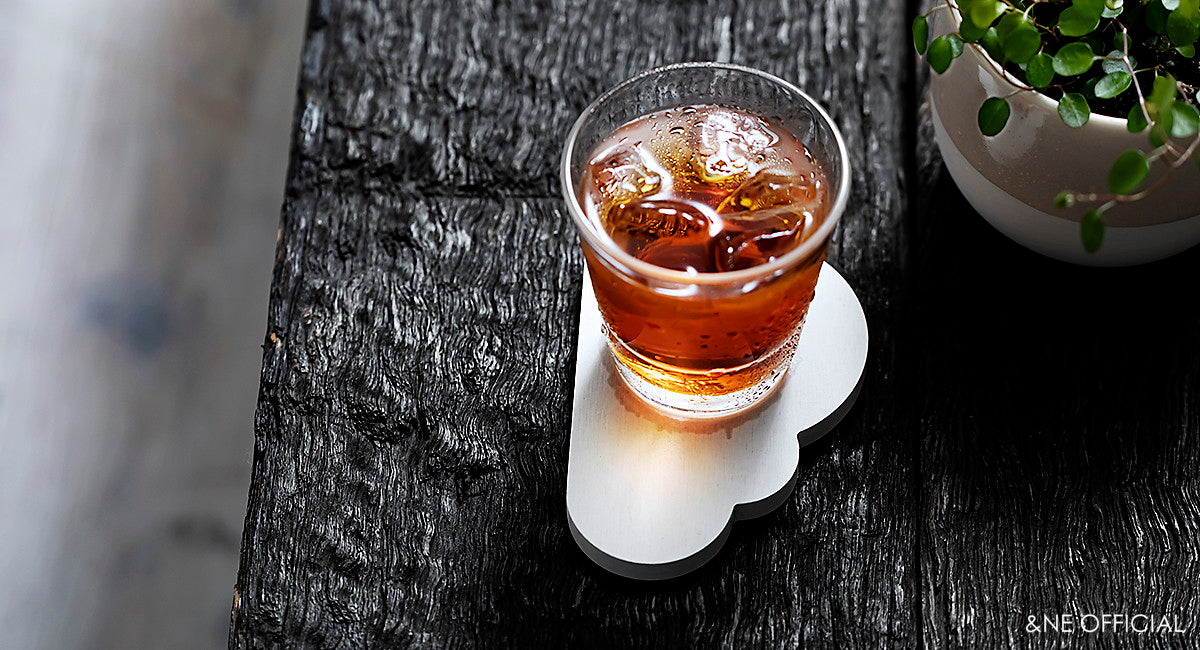 可愛雲朵熔岩石杯墊 (2色) \&NE/