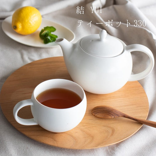日本製SALIU半啞光陶器茶壺 (330ml; 2色)