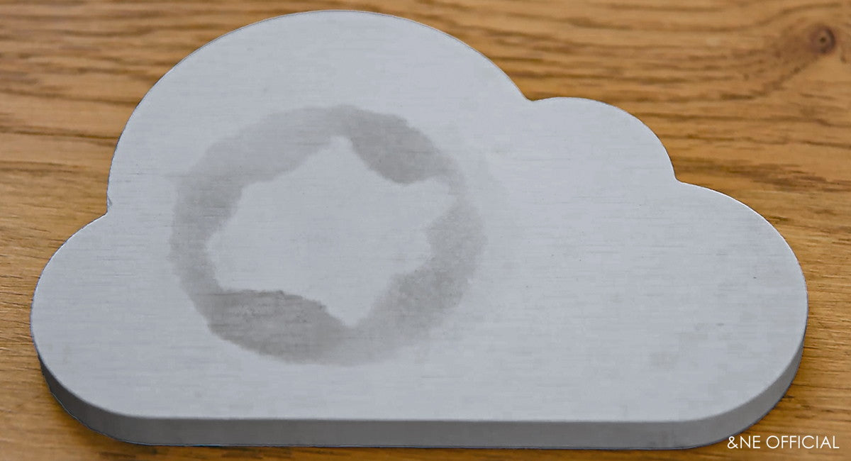可愛雲朵熔岩石杯墊 (2色) \&NE/