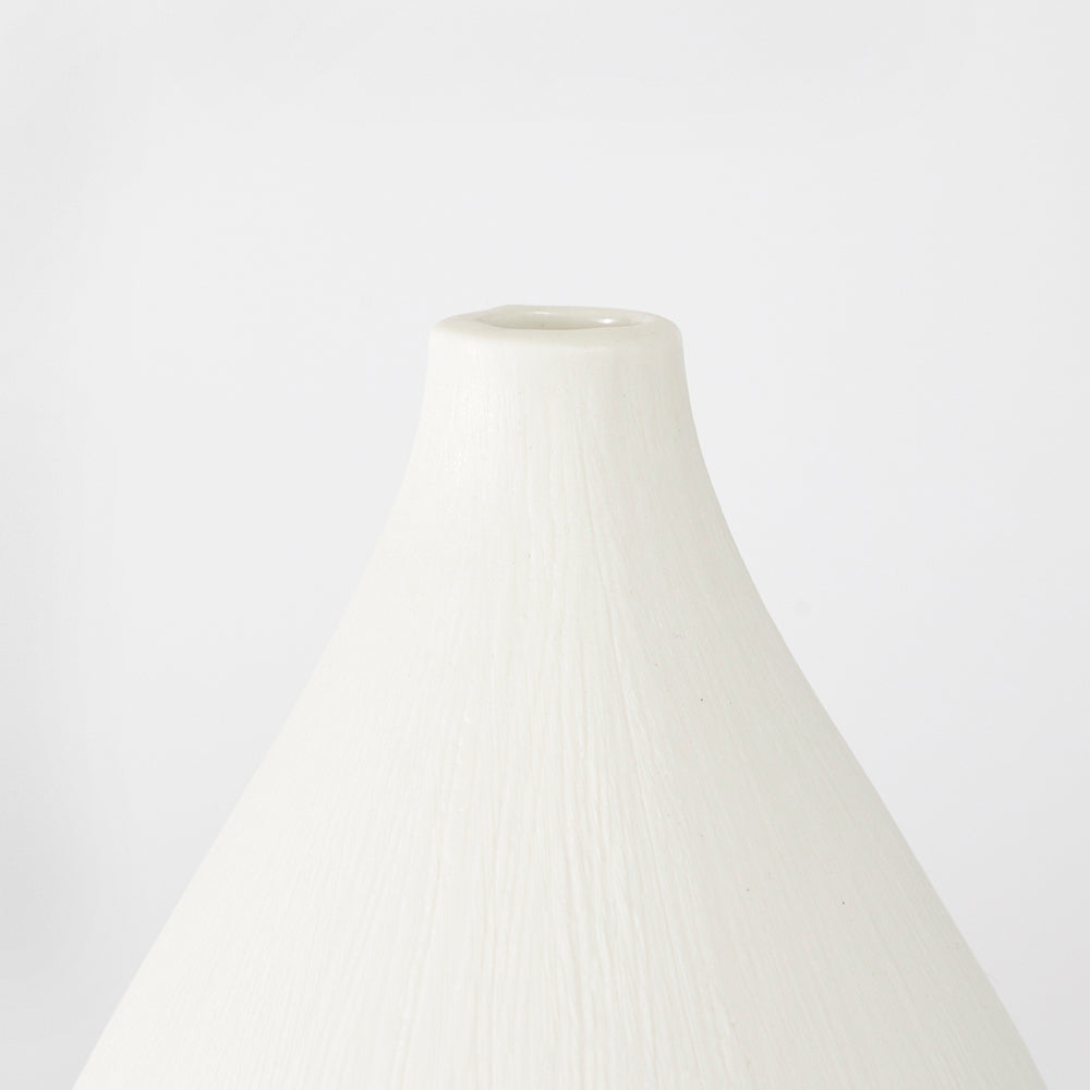 錐形防水啞光質感瓷器花瓶 \shesay/