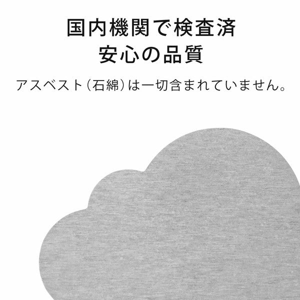 可愛雲朵熔岩石杯墊 (2色) \&NE/