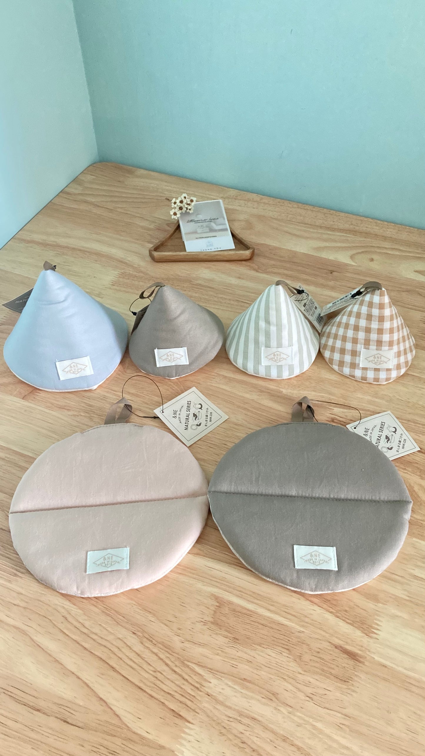 日本製可愛三角形隔熱套(S; 11款) \&NE/