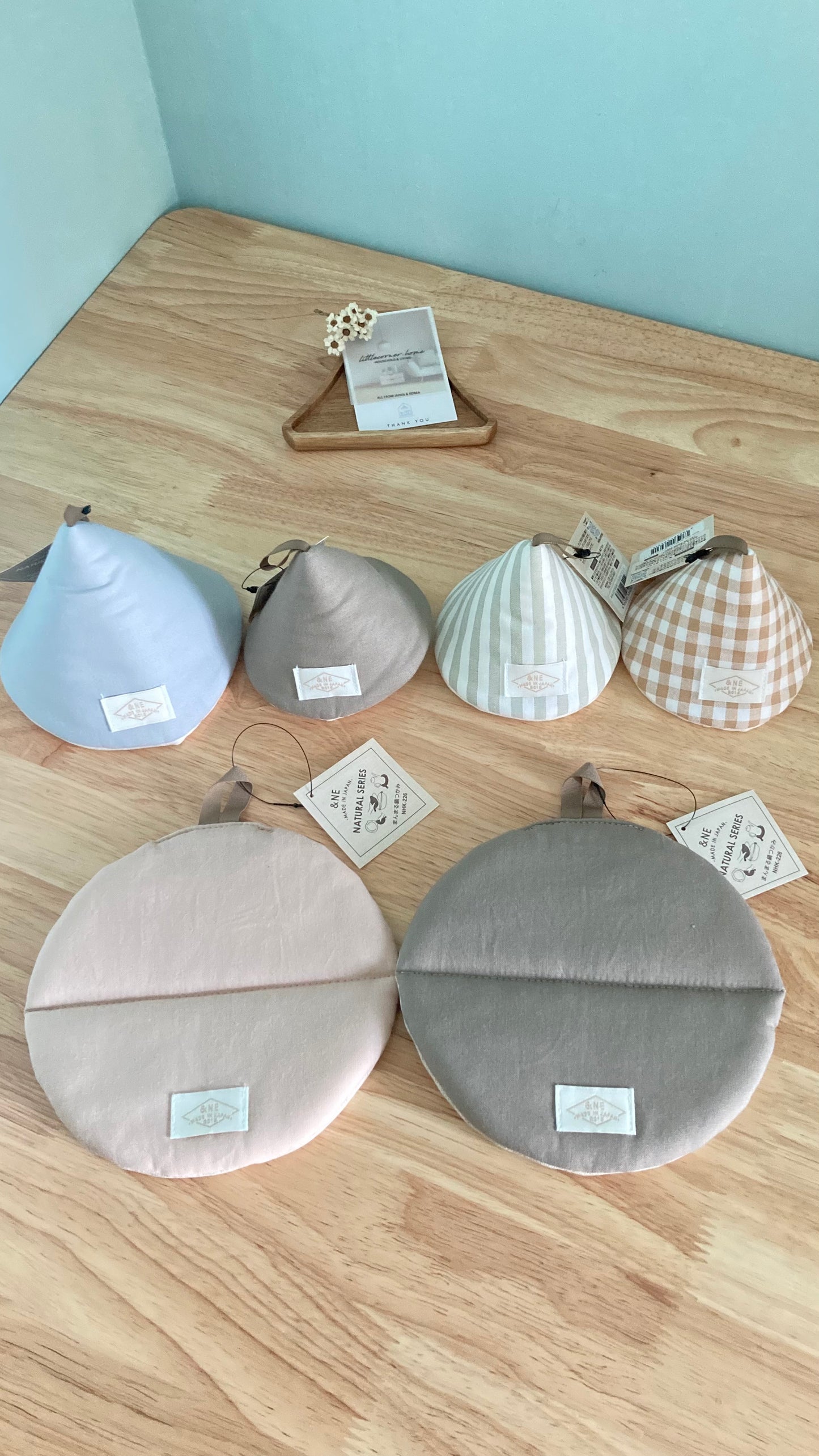 日本製可愛三角形隔熱套(L; 9款) \&NE/