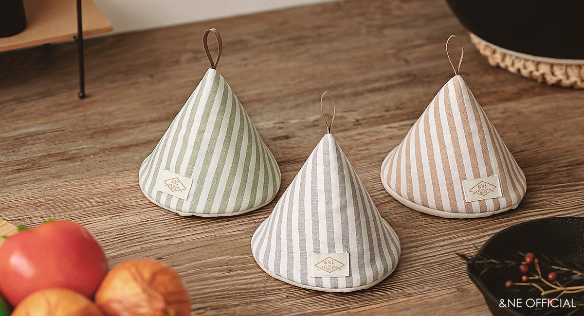 日本製可愛三角形隔熱套(L; 9款) \&NE/