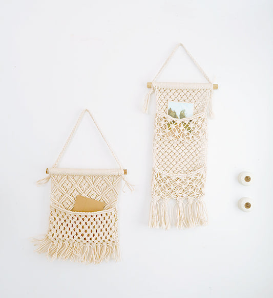 北歐風手工編織牆壁掛飾 (2款) \Creer/