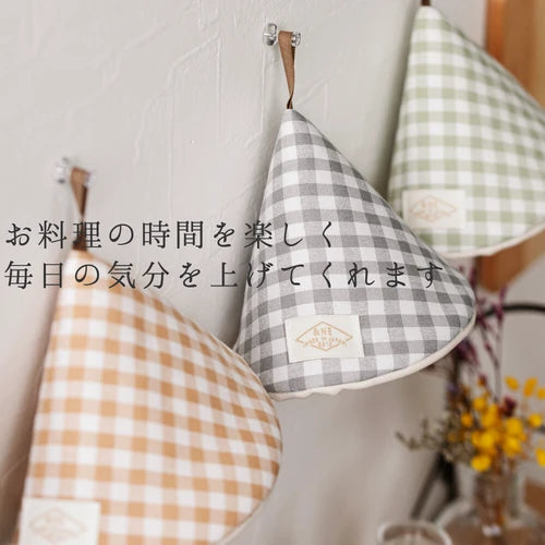 日本製可愛三角形隔熱套(L; 9款) \&NE/