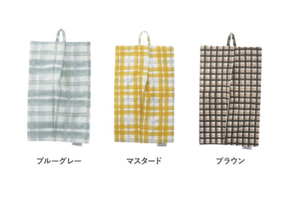 小清新格紋紙巾袋 (3色) \Creer/