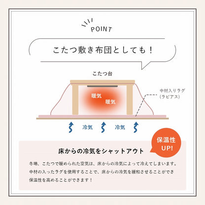 軟綿綿抗菌防滑客廳地毯 (5 Size; 5色) \IKEHIKO/