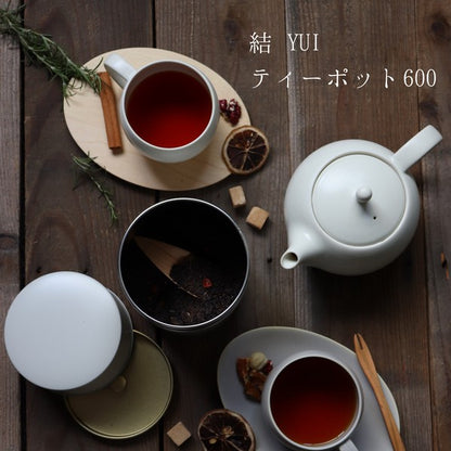 日本製SALIU半啞光陶器茶壺 (600ml; 2色)