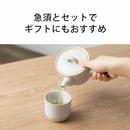 日本製波佐見焼茶杯 (白色; 2件裝) \&NE/