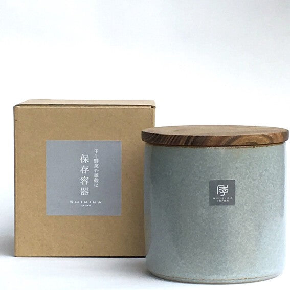 日本製SHIKIKA陶瓷調味料罐子 (3色)