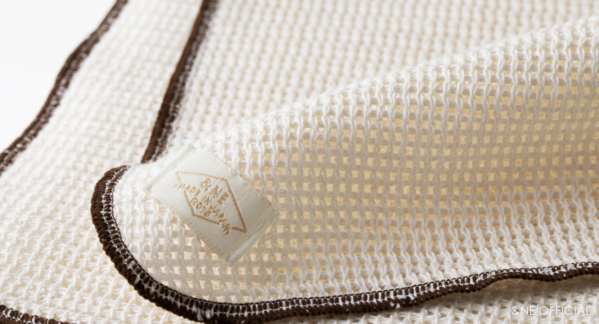 日本製100%棉多用途廚房抹布 (2色) \&NE/